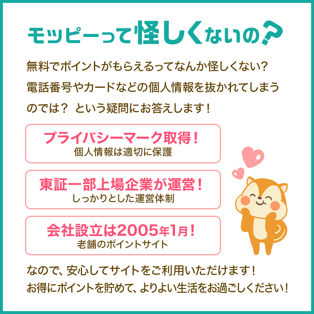 ポイ活サイトモッピー