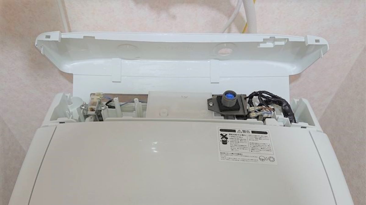 洗濯機のフタロックエラーを自分で修理する方法【解体・分解】
